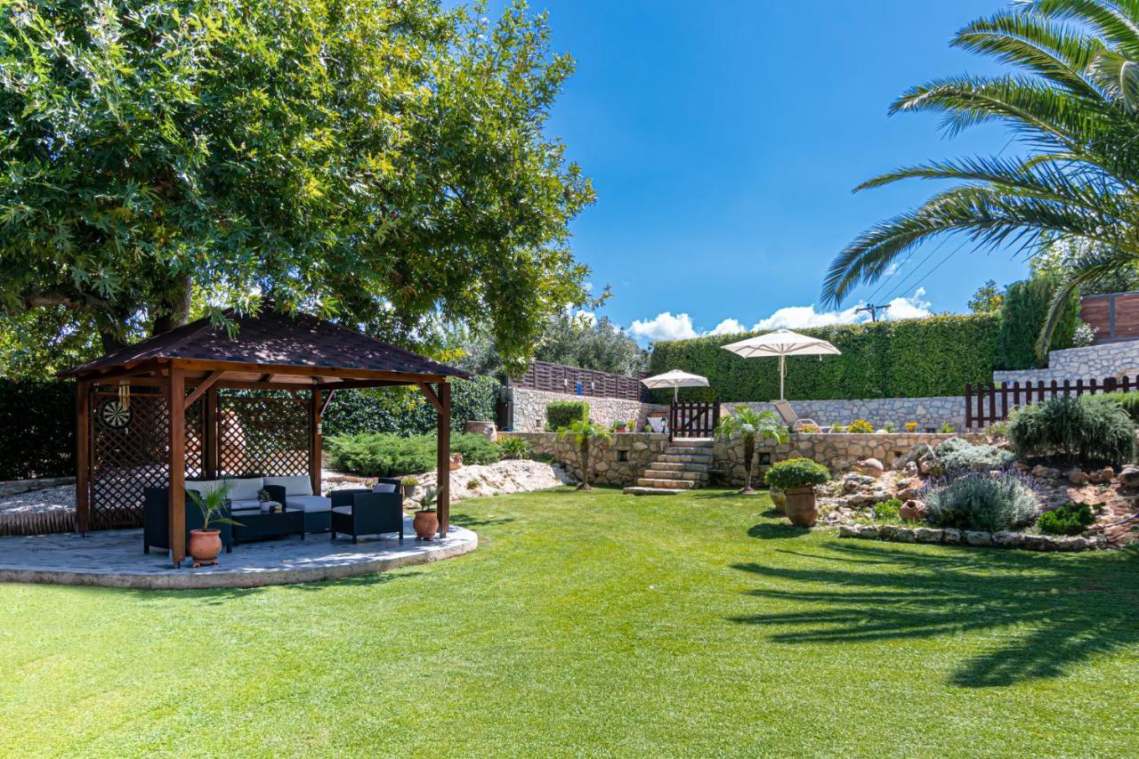 Alia Stone Villa-Ideal For Families-Heated Pool Nohia Dış mekan fotoğraf